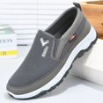 thumbnail image 1 of Zapatos de tela viejos, antideslizantes, cómodos, para personas mayores, zapatos de montañismo para hombres, para papá, zapatos de tela deportivos casuales para personas de mediana edad y mayores, 1 of 6
