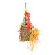 thumbnail image 2 of Bird Foraging Toys Colorful Biting Chewing Seagrass Basket Bird Toy for Parakeet Conure Cockatiel Lovebird Small Birds, 2 of 5
