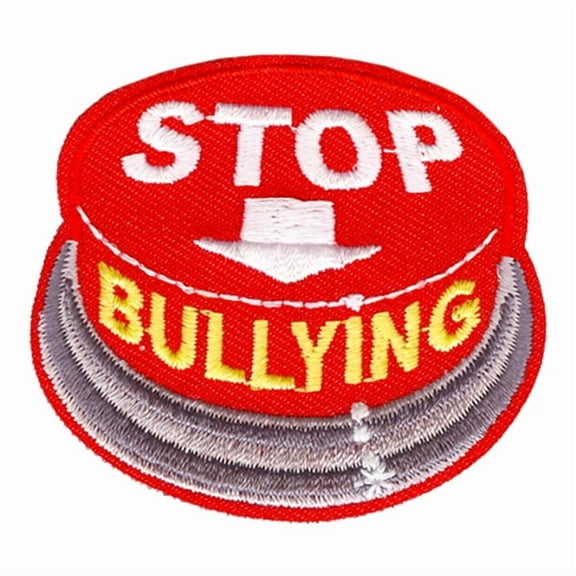 12 pieces 2" Custom Activity Scouts Applique Fun Patches - Stop Bullying Patch