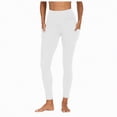 thumbnail image 5 of Karoyedx Wide Leg Leggings for Women Yoga Pants for Women High Waist Butt Lifting Leggings for Women Tummy Control High Waisted Workout Gym Seamless Impact Yoga Pants White Size,XL, 5 of 5