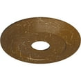 thumbnail image 3 of Ekena Millwork 16 1/8"OD x 3 5/8"ID x 1"P Adonis Ceiling Medallion (Fits Canopies up to 10 1/4"), Hand-Painted Smokey Topaz Crackle, 3 of 6