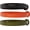 Black, Orange and Green, variant on Rubber Cat Collar - Soft, Comfortable, and Lightweight Breakaway Collar with Name Tag Ring for Outdoor Cats and Sensitive Skin Kittens by General (6 ⅞" to 10 ¼", Orange)