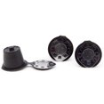 thumbnail image 3 of Taza de filtro de cápsula de café Nespresso reutilizable para Nescafé, tapa de cesta de filtro de café rellenable, accesorios de cocina, color plateado, 3 of 5