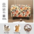 thumbnail image 4 of DssengPrinted Storage Ottoman Slipcover  Stretch Stool Cover Footrest Sofa Slipcovers Rectangle Footstool Protector Covers 24-25.6in, 4 of 12