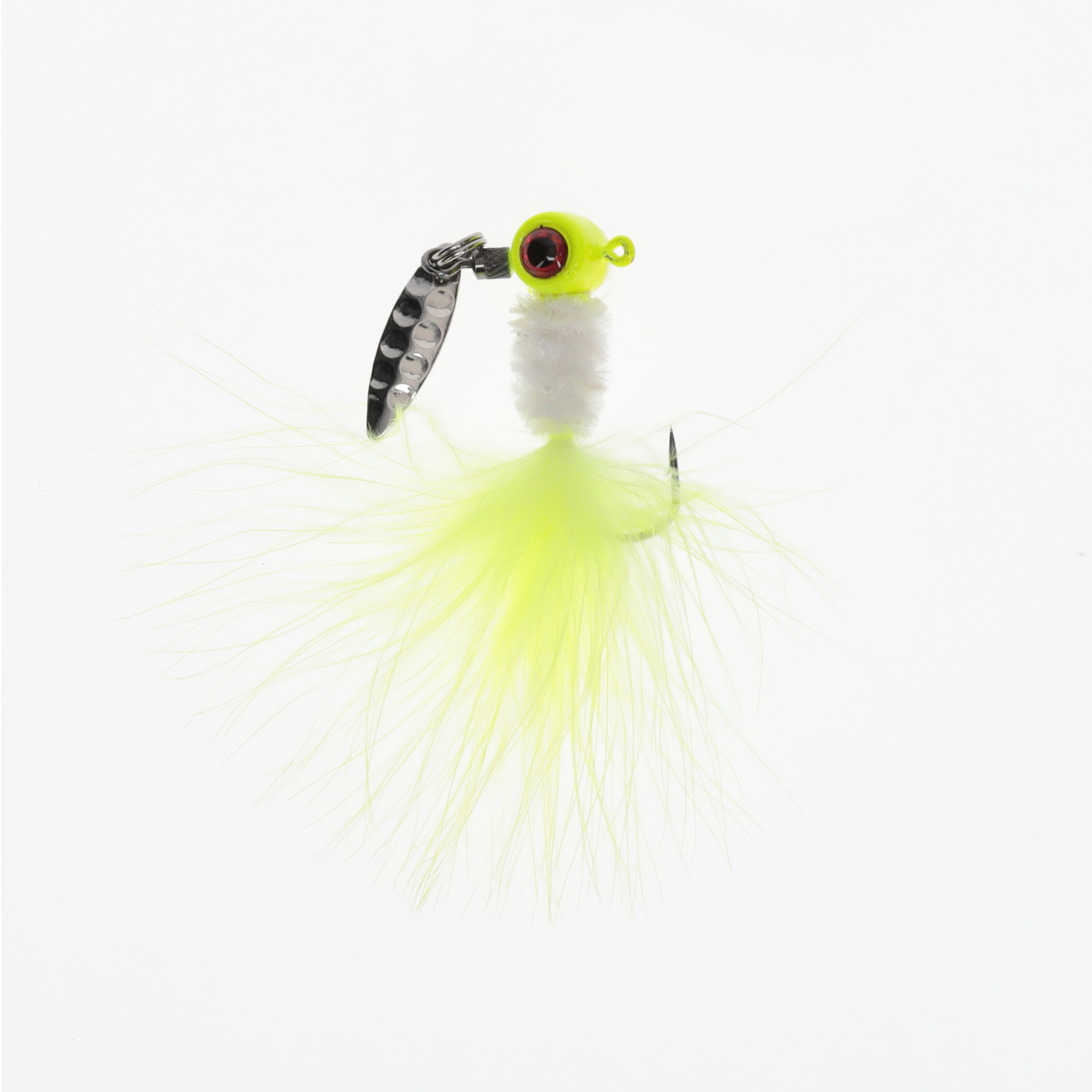 Strike King Mr. Crappie Slab Slasher - Testina Jig Head Angolo 45° Per Pesca - Esche Per Crappie - Modello Bianco Mrcjh116s-199