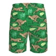 thumbnail image 6 of Naloa Leopard Print Men's Beach Shorts, Surfing shorts, Swim trunks, Quick Dry Swim Trunks for Surfing Beach Fun - Medium, 6 of 9