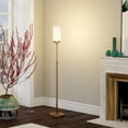 thumbnail image 3 of Evelyn&Zoe Frieda 66" Industrial Metal Floor Lamp with White Milk Cylinder Glass Shade, 3 of 6