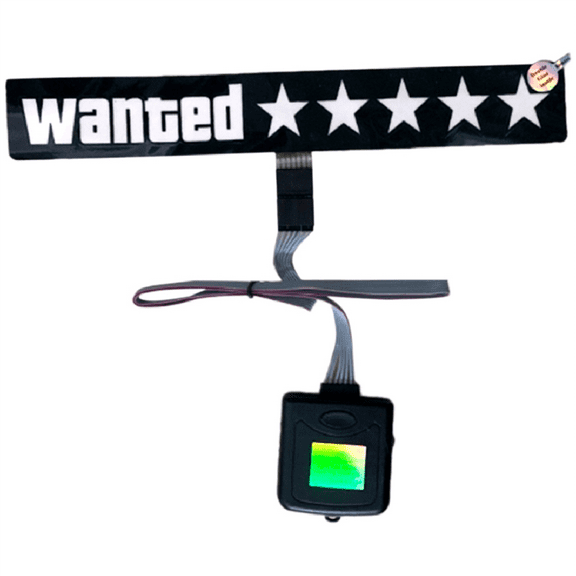 Windshield Electric Wanted Car LED White Light Up Window Stickers for JDM Glow Panel Decoration Accessories