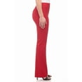 thumbnail image 2 of Rekkuna Women's Pull-On Stretchy Comfort Boot Cut Pant (X-Small, Red), 2 of 7