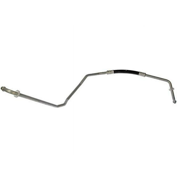 Transmission to Radiator Lower Auto Trans Oil Cooler Hose Assembly - Compatible with 2001 - 2002 Chevy Silverado 3500 6.6L V8