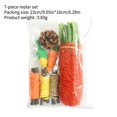 thumbnail image 2 of Juguetes Para Masticar Conejitos, Materiales Naturales, Juguetes Seguros Para Masticar, Aperitivos Nutritivos Para Mascotas Pequeñas, Conejos, Chinchillas, Conejillos De Indias, Mantienen 7 Uds. Speravity PT000768-00, 2 of 6
