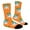 67 Sock 10# Orange, variant on WAYUTE Boys Socks Colorful 6 7 Print Soft Ankle Boot Socks For Children And Kids Grip Character Designs Six Seven Funny Socks