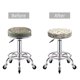 thumbnail image 5 of Balery Cute Cow Fundas de asiento para taburete de bar redondo de tela de terciopelo ajustables que protegen de arañazos y manchas para sillas de 14 a 17 pulgadas.-14 inch, 5 of 7