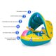 thumbnail image 4 of Asiento de cama flotante con dosel de protección solar Anillo flotante de PVC espesado El mejor regalo Likrtyny libre de BPA, 4 of 7
