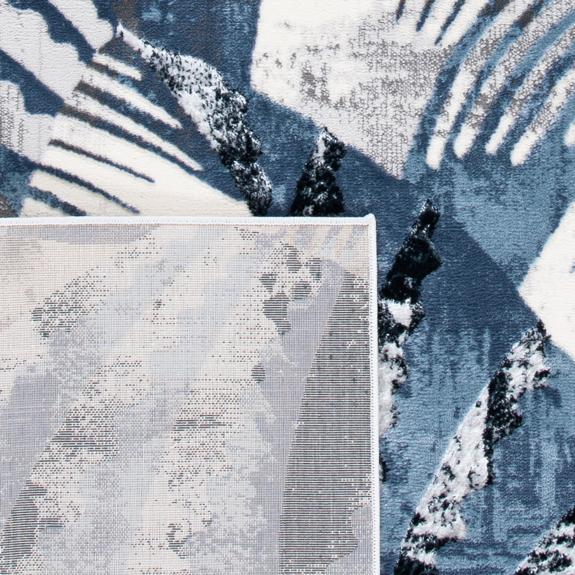 Safavieh Lagoon Rowena Abstract Runner Rug, Ivory/Blue, 2'2" x 9'