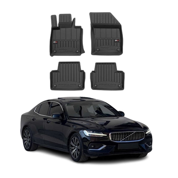 OMAC Premium Floor Mats for Volvo S60 V60 2019-2024 All-Weather Heavy Duty