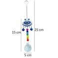 thumbnail image 4 of Metal Evil Eye Hanging for Home Entrance Door Decoration, Nazar Battu for Home Protection, Good Luck Charm and Prosperity at Office and Home, 4 of 5