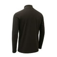 thumbnail image 3 of MakTee Mock Neck Long Sleeve T-Shirt Heavy-Weight Ultra-Soft 100% U.S. Cotton, 3 of 8