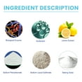 thumbnail image 5 of Pastillas limpiadoras bioenzimáticas multifuncionales | Quitamanchas para ropa y hogar | Seguro para niños y piel sensible | Elimina manchas de aceite y difíciles de ropa, zapatos y superficies de, 5 of 5