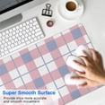 thumbnail image 3 of Retro Chess Board Desk Mat,Orange Checker Gaming Mouse Pad,XXL Extended Mouse Pad Mat for Office,Computer,Keyboard with Non-Slip Base Stitched Eges Mousepad ,31.5x11.8in, 3 of 7
