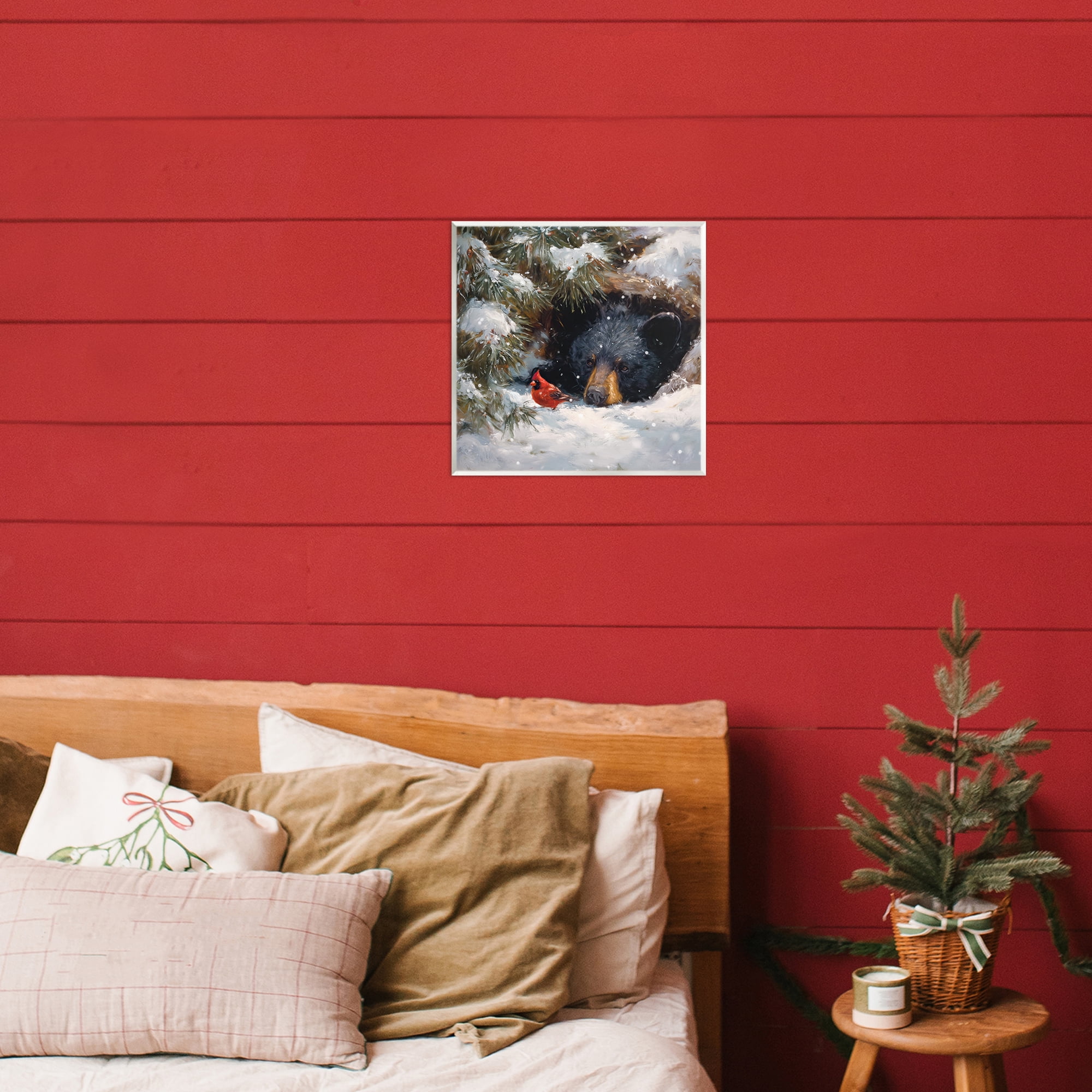 Stupell Industries Warm Watch From The Den Wall Plaque Art, design by Tina LeCour