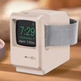 thumbnail image 3 of husxh Silicone Charger Stand Holder Non-slip Nightstand Keeper Bracket Base Accessories for Apple Watch 7 6 5 4 3 2 1, 3 of 7
