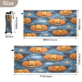 thumbnail image 4 of Quick-Dry Beach Towel 71x31in with Storage Bag, Sand Free Microfiber Towel for Travel, Swimming, Camping Spooky Evil Pumpkin Designs, 4 of 9