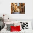 thumbnail image 4 of Nawypu Canvas Wall Art Prints Montisi Montalcino Tuscany Italy ancient street old town Retro Frame Paintings Poster Home Decor Artwork Ready to Hang for Living Room Bedroom, 4 of 4