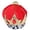 A-Red, variant on Royal Jeweled King'S Crown For Unisex Birthday Halloween Clothes Hats Party Prom Pageant Homecoming B-Red