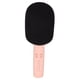 thumbnail image 5 of Micrófono de Karaoke Bluetooth, micrófono de altavoz inalámbrico portátil multifuncional con luz LED para PC, teléfono inteligente, color rosa, 5 of 9