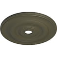 thumbnail image 3 of Ekena Millwork 26 1/2"OD x 3 5/8"ID x 1 1/2"P Jefferson Ceiling Medallion (Fits Canopies up to 5"), Hand-Painted Witch Hazel, 3 of 6
