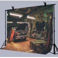thumbnail image 4 of Old Garage Backdrops for Photography,9x6FT,Car Repair Backgrounds,Themed Party Photo Booth Studio Props LUZZ541, 4 of 5