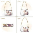 thumbnail image 2 of Unicorn with Rainbow Stars CloudsWomen Small Shoulder Bag Crossbody Tote Hobo Bags Purse Clutch Handbags with Chain Strap for Women, 2 of 7
