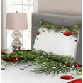 thumbnail image 3 of Ambesonne Christmas Quilted Bedspread Set 2 Pcs, Baulbes Noel Tree, Twin Size, Multicolor, 3 of 4
