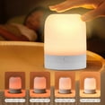 thumbnail image 6 of Lamp Bedside Lamp Dimmable Atmosphere Table Lamp With Warm White Light 7 Colors and Brightness Adjust Feel Sensitive Night Light for Bedroom Living Room Tabletop Night Light, 6 of 8