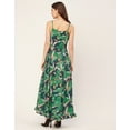 thumbnail image 4 of Moomaya Sleeveless Sweetheart Neck Printed Dress - Women's Elegant A-Line Dress, 4 of 9