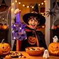 thumbnail image 4 of 15Pcs Halloween Treat Bags, Kids Halloween Trick or Treat Bags Halloween Goodie Bags, Candy Bags with Ties, Cookies Plastic Gift Bag for Party Decoration Supplies, 4 of 8