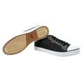 thumbnail image 4 of Levi's Men's Stan Buck C Black Canvas Slip On Sneakers Comfort Tech Shoes, 4 of 5
