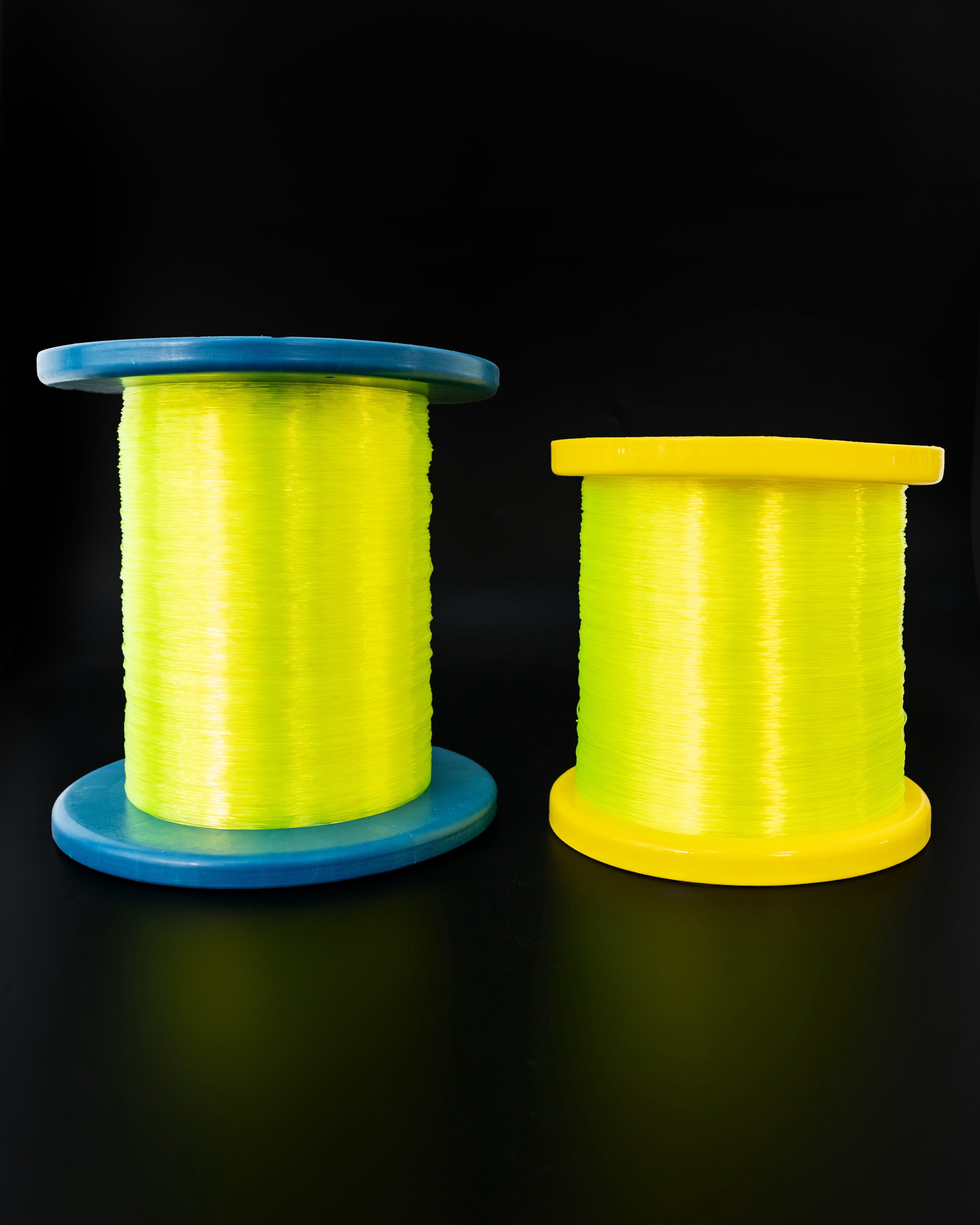 BLUEWING Monofilament Fishing Line 3000YD Invisible Thin Diameter Fishing String Mono Fishing Line, Dia.0.8mm*3000YD*80LB, Yellow