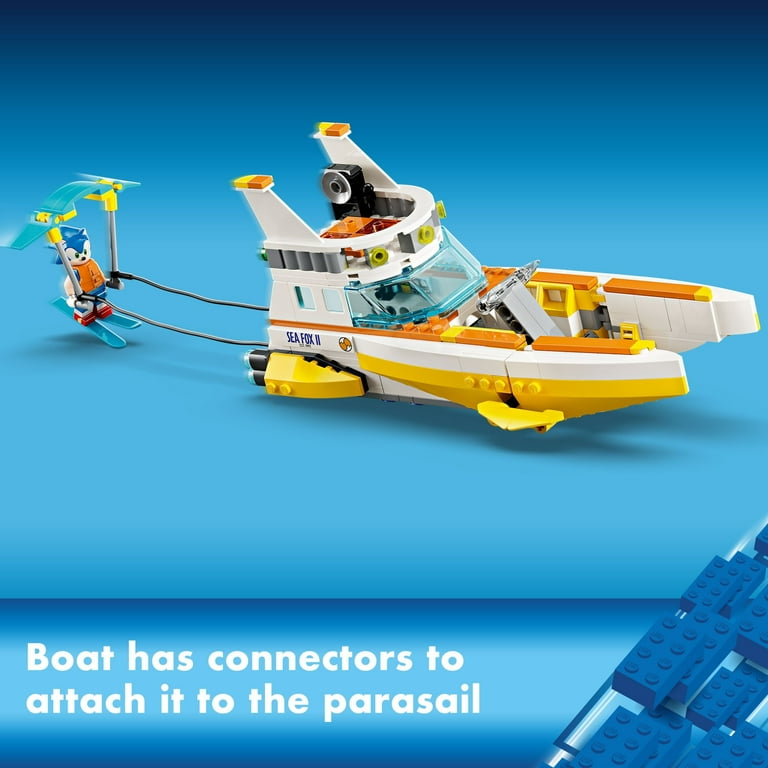 LEGO Sonic the Hedgehog Tails‚Äô Adventure Boat Set, 76997