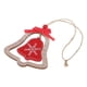 thumbnail image 1 of Ornamentos de Árbol de Navidad perfecl Colgante Campana roja Decoración del árbol de navidad, 1 of 8