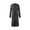 Girls Hoodies-Dark Gray, variant on GobdXE Girls Solid Maxi Hooded Zip Jacket Long Sleeve Casual Long Open Front Kids Hooded Duster Coat Black,4-5 Years