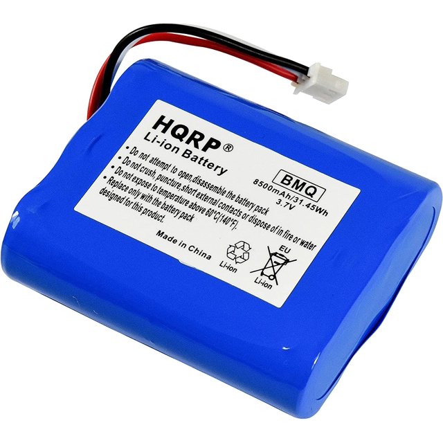 HQRP Batterie Compatible avec ADT 300-10186, Honeywell Pro 7, AI05-2, AIO7-1, AIO7-2, PROA7, PROA7PLUS, ADT7AIO, ADT5AIO, ADT2X16AIO Panneau de Sécurité Intelligent 3OO-1O186