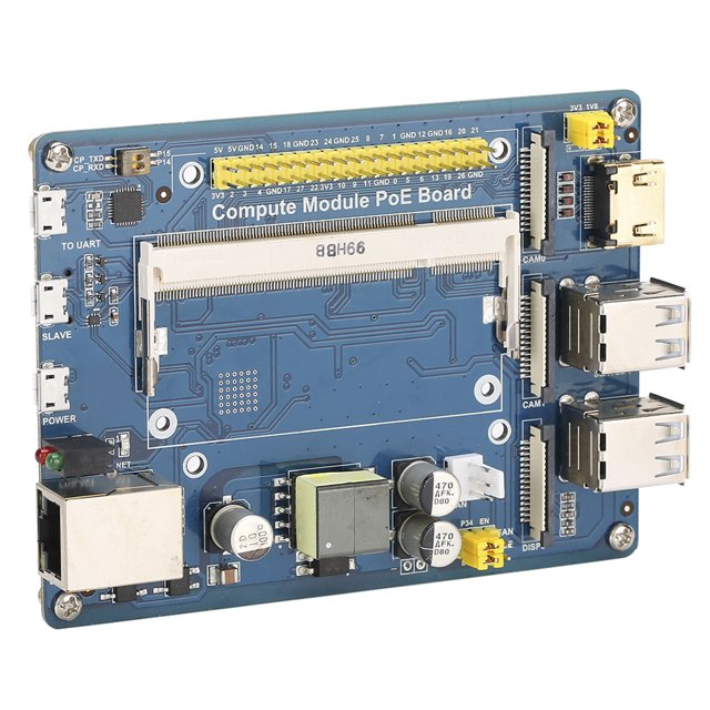 Composants Électroniques, Carte d'Expansion CM3/3Lite 3/3 POE pour Raspberry Pi Design de Nouvelle Génération