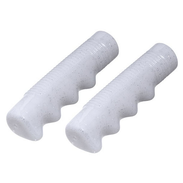 Lowrider BICYCLE BIKE GRIPS SPARKLE WHITE. bike part, bicycle part