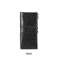 thumbnail image 2 of Cartera larga Qarigey mujer monedero con cremallera negro, 2 of 6