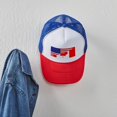 thumbnail image 3 of CafePress - Canadian American Flag - Adjustable Unisex Printed Trucker Hat with Mesh Back, 3 of 10