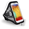 thumbnail image 2 of Breathable Mesh Workout Armband with adjustable strap for medium to large built arms fits 5.75in x 3in phones (5.75 - 6in Screensize), 2 of 7