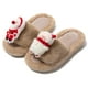 thumbnail image 1 of Gruesas Y Esponjosas Estampadas Navideñas Cómodas Con Suela Goma, 1 of 9