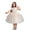 Beige, variant on Akiihool Flower Girl Dress A-Line Floral Embroidered Tulle Sleeveless Girl Dresses for Wedding Garden Birthday Party Daily(Beige,4-5 Years)